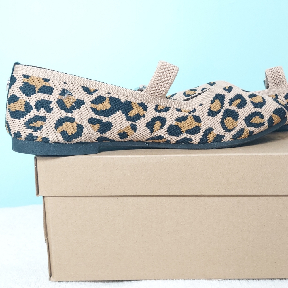 Steve Madden Richmond Leopard Print Mary Jane Women's Ballet Flats Size 6.5 NWT - Picture 4 of 12